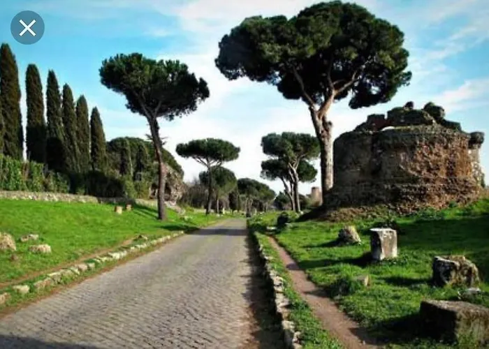 Basilica San Giovanni Appia Antica A Casa Di Amici Apartament Rzym